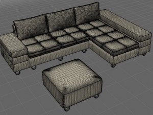 sofa 18 3D 모델