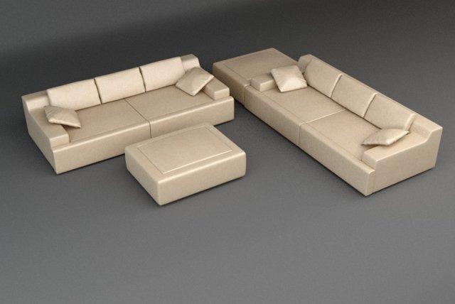 sofa 21 Modèle 3D .c4d .max .obj .3ds .fbx .stl .blend 