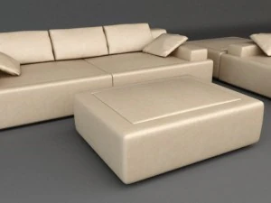 sof&aacute; 21 Modelo 3D