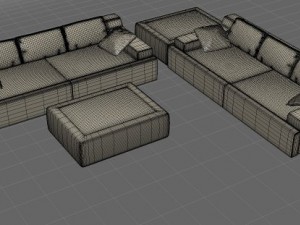sofa 21 Modèle 3D