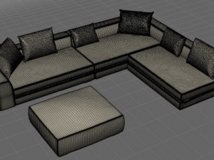 sofa 22 Modello 3D