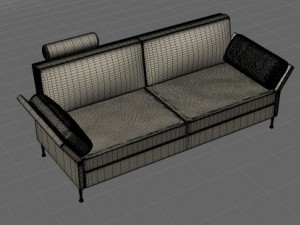 sofa 23 3D Modell
