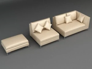sofa 24 Model 3D