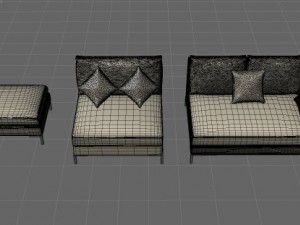 sofa 24 3D मॉडल