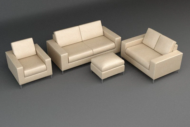 sofa 26 3D Model .c4d .max .obj .3ds .fbx .stl .blend 