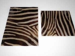 rug zebra Model 3D