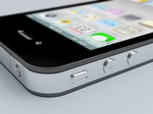 ultra hires apple iphone 4 3D Model