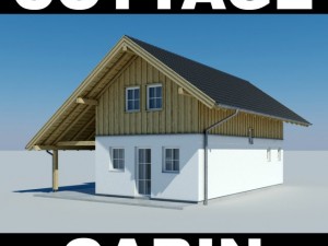 cottage 2 3D 模型