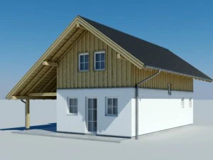 cottage 2 3D Model