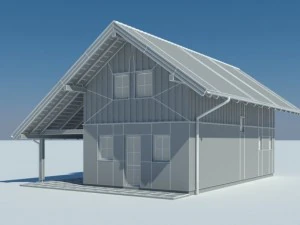 cottage 2 3D Model