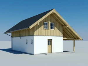 cottage 2 3D Model