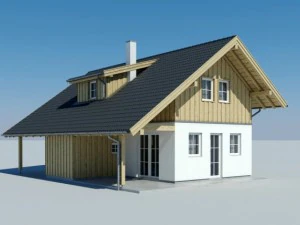 cottage 2 3D Model