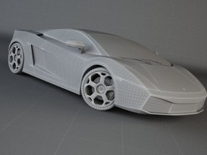 lamborghini gallardo 3D 模型
