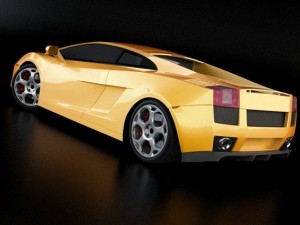 lamborghini gallardo 3D 模型