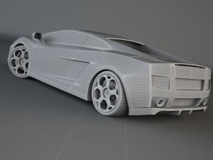 lamborghini gallardo 3D 模型