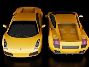 lamborghini gallardo 3D 模型