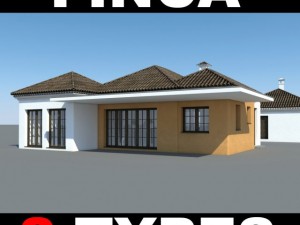 finca Modèle 3D