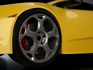 lamborghini murcielago Modello 3D