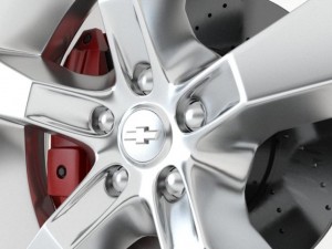 tire and rim 3D Model