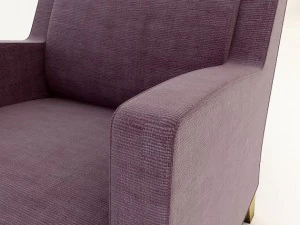 armchair and table 3D Model