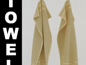 hanging towel 3D Model