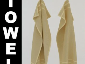 wiszący ręcznik Model 3D