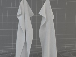 hanging towel Model 3D