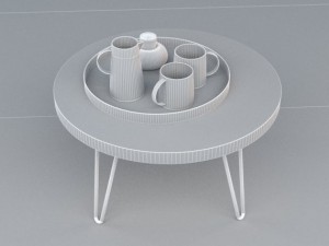 sidetable 2 3D 模型