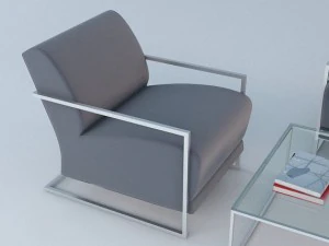 lounge set 2 3D Model