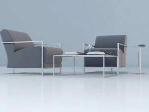 lounge set 2 3D Model