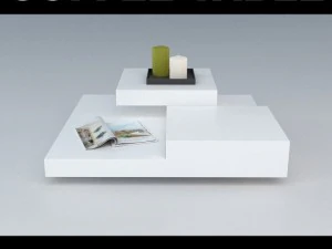 커피 테이블 3 3D 모델