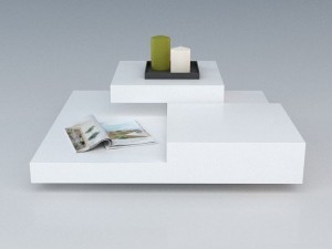 coffee table 3 3D 모델