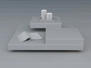 coffee table 3 3D Model