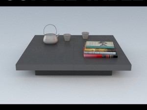 coffee table 2 Modelo 3D