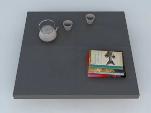 coffee table 2 3D Model
