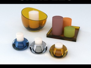 candles Modelo 3D