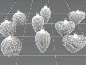 christmas ball collection Modelo 3D