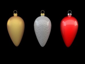 christmas ball collection Modelo 3D