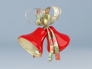 christmas decoration bells 3D मॉडल