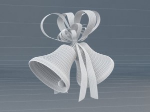 christmas decoration bells 3D मॉडल