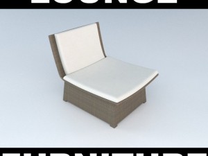 lounge chair Modelo 3D