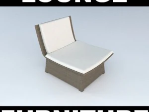 кресло для отдыха 3D Модель