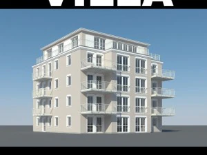 вілла 3D Модель