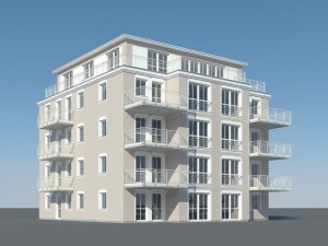 villa Modello 3D
