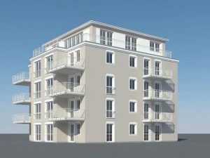 villa 3D Model