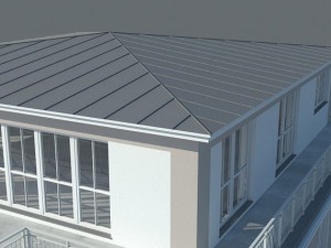 villa Modello 3D