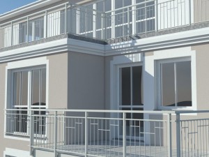 villa Modello 3D