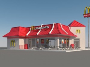 mcdonalds restaurant 3D Model