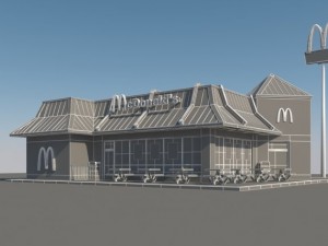 mcdonalds restaurant 3D Model