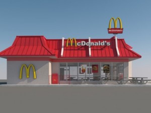 mcdonalds restaurant 3D Model